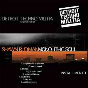 Shawn Rudiman - Monolithic Soul - Installment I album