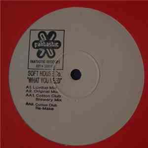 Soft House Co. - What You Need album