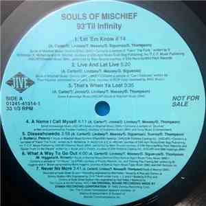 Souls Of Mischief - 93 'Til Infinity album