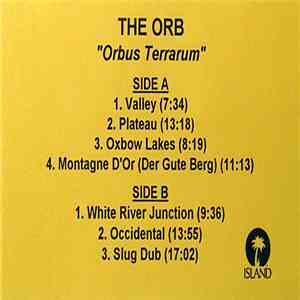 The Orb - Orbus Terrarum album