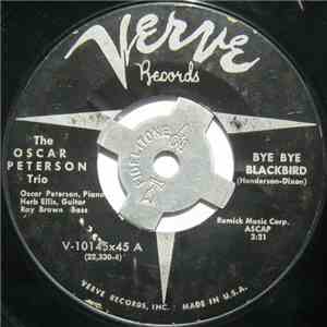 The Oscar Peterson Trio - Bye Bye Blackbird album