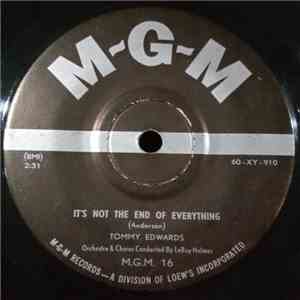 Tommy Edwards - It's Not The End Of Everything album