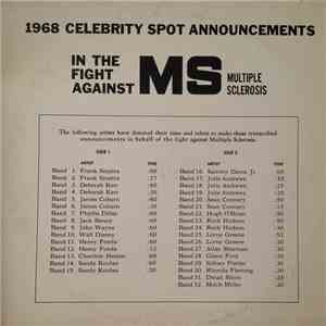 Various - 1968 Celebrity Spot Announcements In The Fight Against Ms album