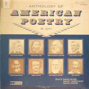 Various - Anthology Of American Poetry To 1900 album