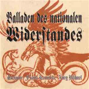 Various - Balladen Des Nationalen Widerstandes album