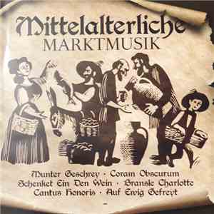Various - Mittelalterliche Marktmusik album