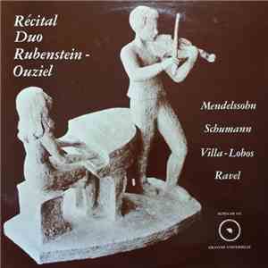 Various - Récital Duo Rubenstein-Ouzeil album