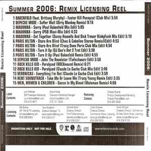 Various - Summer 2006: Remix Licensing Reel album