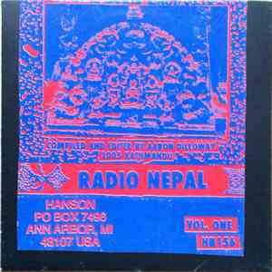 Aaron Dilloway - Radio Nepal Vol. One album