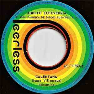 Adolfo Echeverria Y Su Orquesta - Calentana / Fantasia Marina album