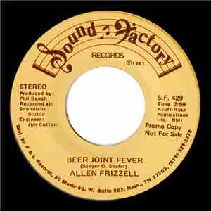 Allen Frizzell - Beer Joint Fever album