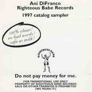 Ani DiFranco - Righteous Babe Records 1997 Catalog Sampler album