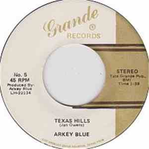 Arkey Blue - Texas Hills / Bandera Love Affair album