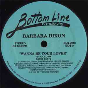 Barbara Dixon - Wanna Be Your Lover album