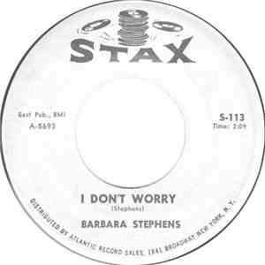 Barbara Stephens - The Life I Live / I Don't Worry album
