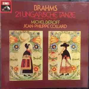 Brahms – Michel Béroff, Jean-Philippe Collard - 21 Ungarische Tänze Für Klavier Zu Vier Händen album
