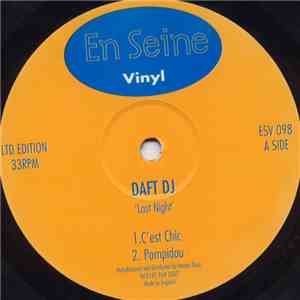 Daft DJ - Last Night album