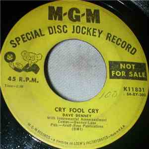 Dave Denney - Cry Fool Cry / Stop, You're Breaking My Heart album