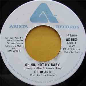 De Blanc - Oh No, Not My Baby / Guava Jelly album