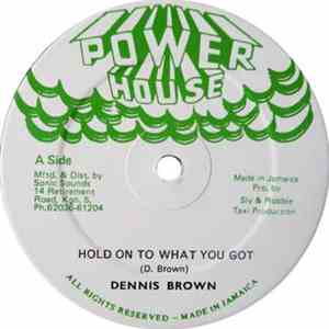 Dennis Brown / Sly & Robbie - Hold On To What You Got album