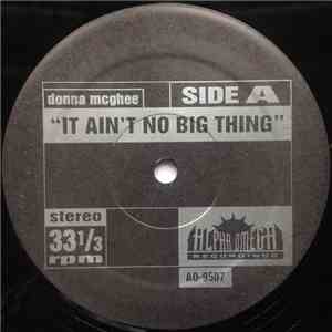 Donna McGhee / Ethel Beatty - It Ain't No Big Thing / It's Your Love album