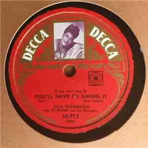 Ella Fitzgerald With Sy Oliver And His Orchestra - (If You Can't Sing It) You'll Have To Swing It album