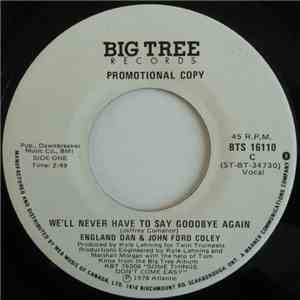 England Dan & John Ford Coley - We'll Never Have To Say Goodbye Again album
