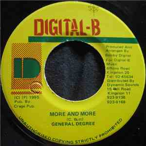 General Degree - More And More album