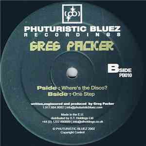 Greg Packer - Where's The Disco? album