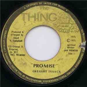 Gregory Isaacs - Promise album