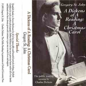 Gregory St. John - A Dickens Of A Reading: A Christmas Carol album
