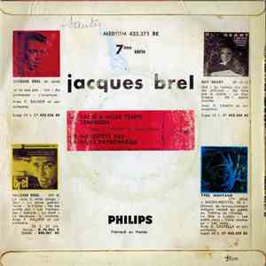 Jacques Brel - La Valse À Mille Temps album