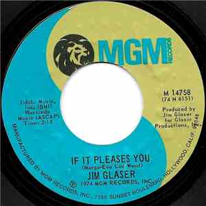 Jim Glaser - If It Pleases You album