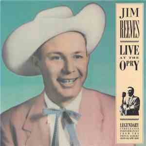 Jim Reeves - Live At The Opry album