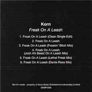 Korn - Freak On A Leash album