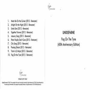 Lindisfarne - Fog On The Tyne album