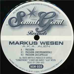 Markus Wesen A.K.A Alien - Passion album