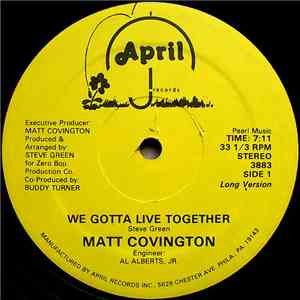 Matt Covington - We Gotta Live Together album