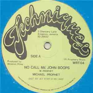 Michael Prophet / Hugh Griffiths  - No Call Me John Boops / Memories Of You album