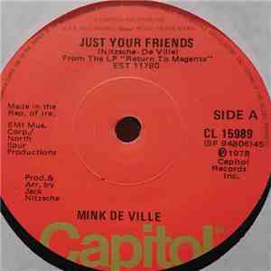 Mink De Ville - Just Your Friends album