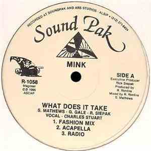 Mink - What Does It Take album