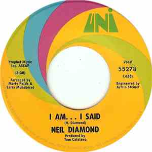 Neil Diamond - I Am... I Said album