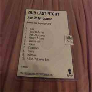 Our Last Night - Age Of Ignorance album