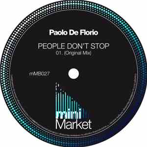 Paolo De Florio - People Don't Stop album