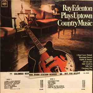 Ray Edenton - Plays Uptown Country Music album