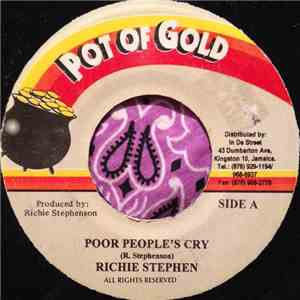 Richie Stephen - Poor People's Cry album