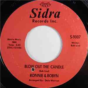 Ronnie & Robyn - Blow Out The Candle / Sidra's Theme (Instrumental) album