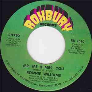 Ronnie Williams - Mr. Me, Mrs. You / Ain't No Sin To Lie album