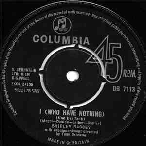 Shirley Bassey - I (Who Have Nothing) album