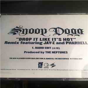 Snoop Dogg Jay-Z Pharrell - Drop It Like It's Hot Remix CD Promo album